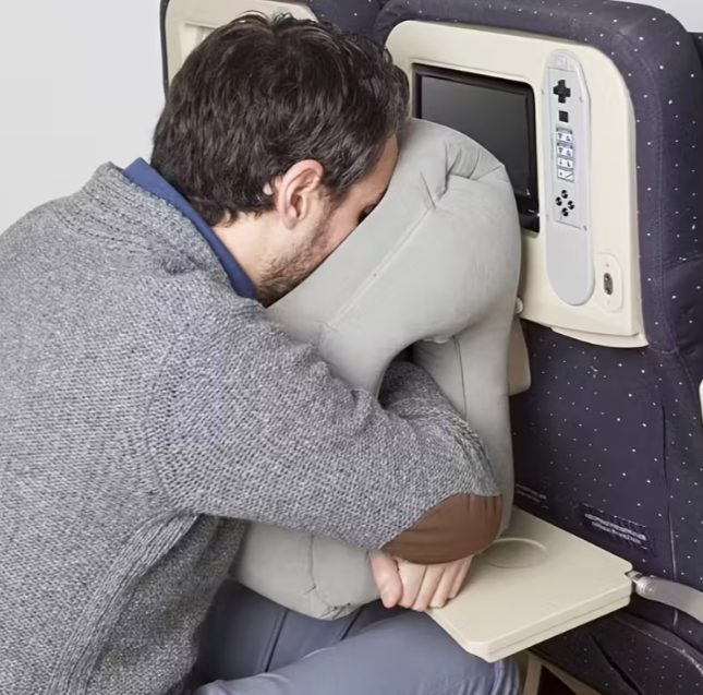 Подушка надувна в дорогу для шиї з ергономічною підтримкою (1415) - фото 9 Подушка надувна в дорогу для шиї з ергономічною підтримкою (1415) - фото 9