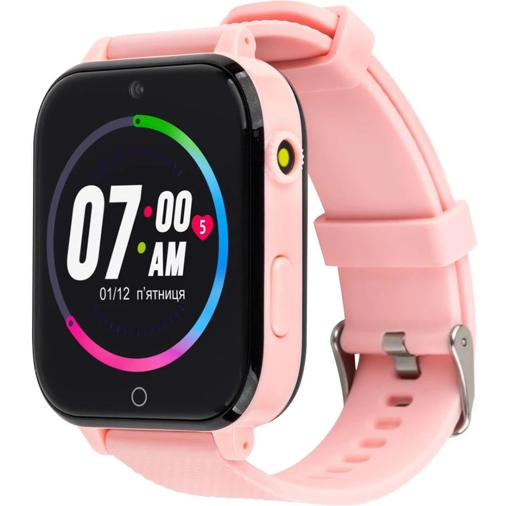 Смарт-годинник дитячий Garmix PointPRO-300 4G/GPS/WiFi/Bluetooth IPX4 800 mAh Pink (GMXPP300-P)