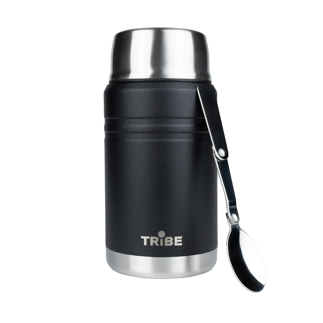 Термос Tribe Food Jar харчовий 0,7 л T-DE-0023 Black (30874484) - фото 1 Термос Tribe Food Jar харчовий 0,7 л T-DE-0023 Black (30874484) - фото 1