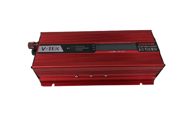 Перетворювач автомобільного струму V-TEK 12-220 V 2000 W (133252323) - фото 10 Перетворювач автомобільного струму V-TEK 12-220 V 2000 W (133252323) - фото 10