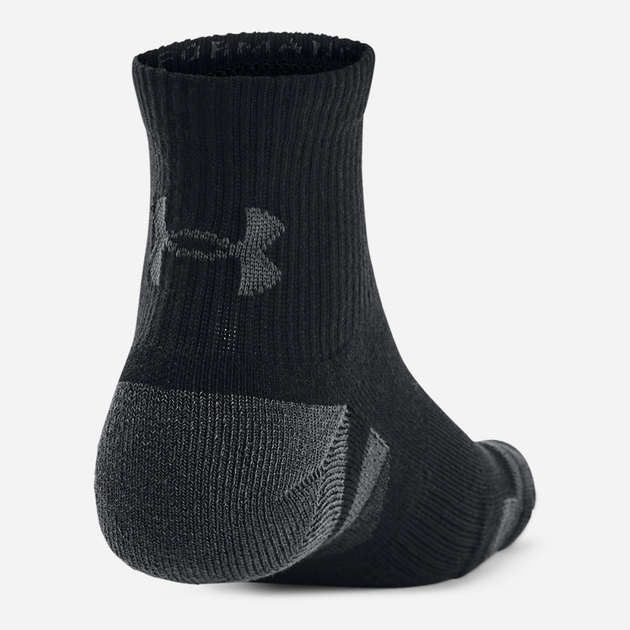 Шкарпетки Under Armour Performance Tech 3pk Qtr Уні XL Чорний (1379510-001 XL) - фото 4