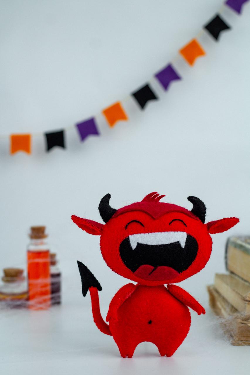 Игрушка Монстрик Дьяволенка 12 см (29528463) - фото 6