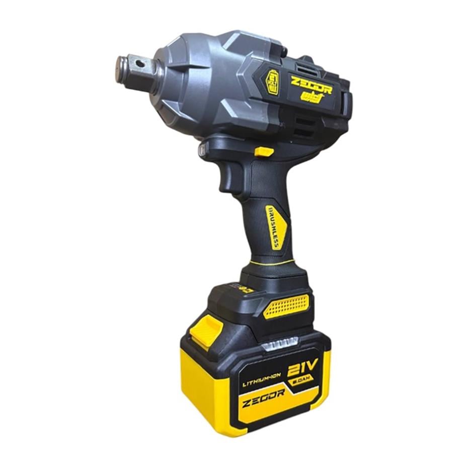 Гайковерт ударный аккумуляторный Zegor SDPP-21BL-1600 21V Profesional/бесщеточный двигатель/реверс/с подсветкой - фото 5 Гайковерт ударный аккумуляторный Zegor SDPP-21BL-1600 21V Profesional/бесщеточный двигатель/реверс/с подсветкой - фото 5