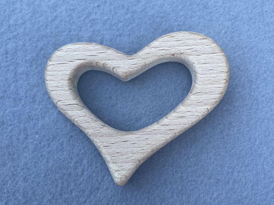 Гризунок деревянный Сердце