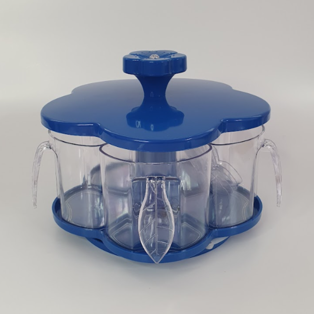 Органайзер для сыпучих средств и специи Round Box (BX-9-Blue)