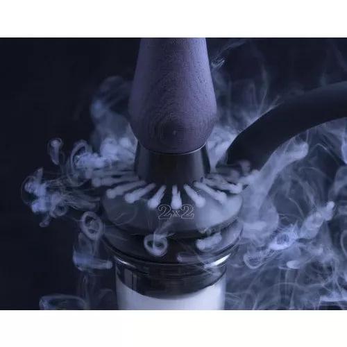 Шахта для кальянів 2x2hookah Medium 44 см Purple - фото 3