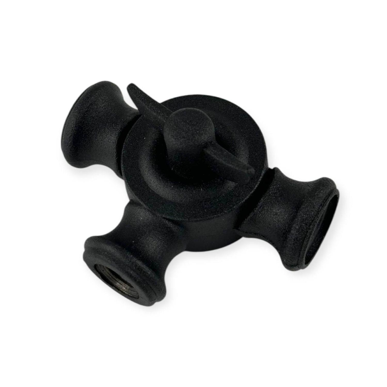 Поворотний шарнір c затискачем MR-011/3 Чорний (51900) - фото 3