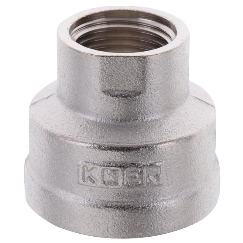Муфта KOER KF0016 латунь внутренняя-внутренняя 1/2"x1" (63566) Муфта KOER KF0016 латунь внутренняя-внутренняя 1/2"x1" (63566)