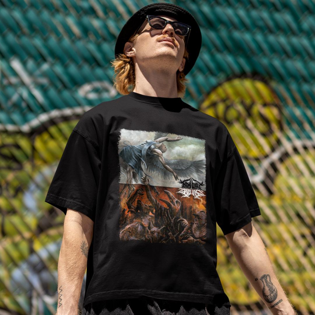 Футболка унісекс Non Est Deus Blessings and Curses 3XL Чорний (0000015266)