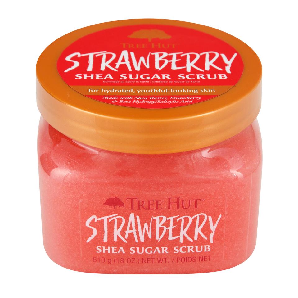Скраб для тела Tree Hut Strawberry Sugar Scrub 510 г