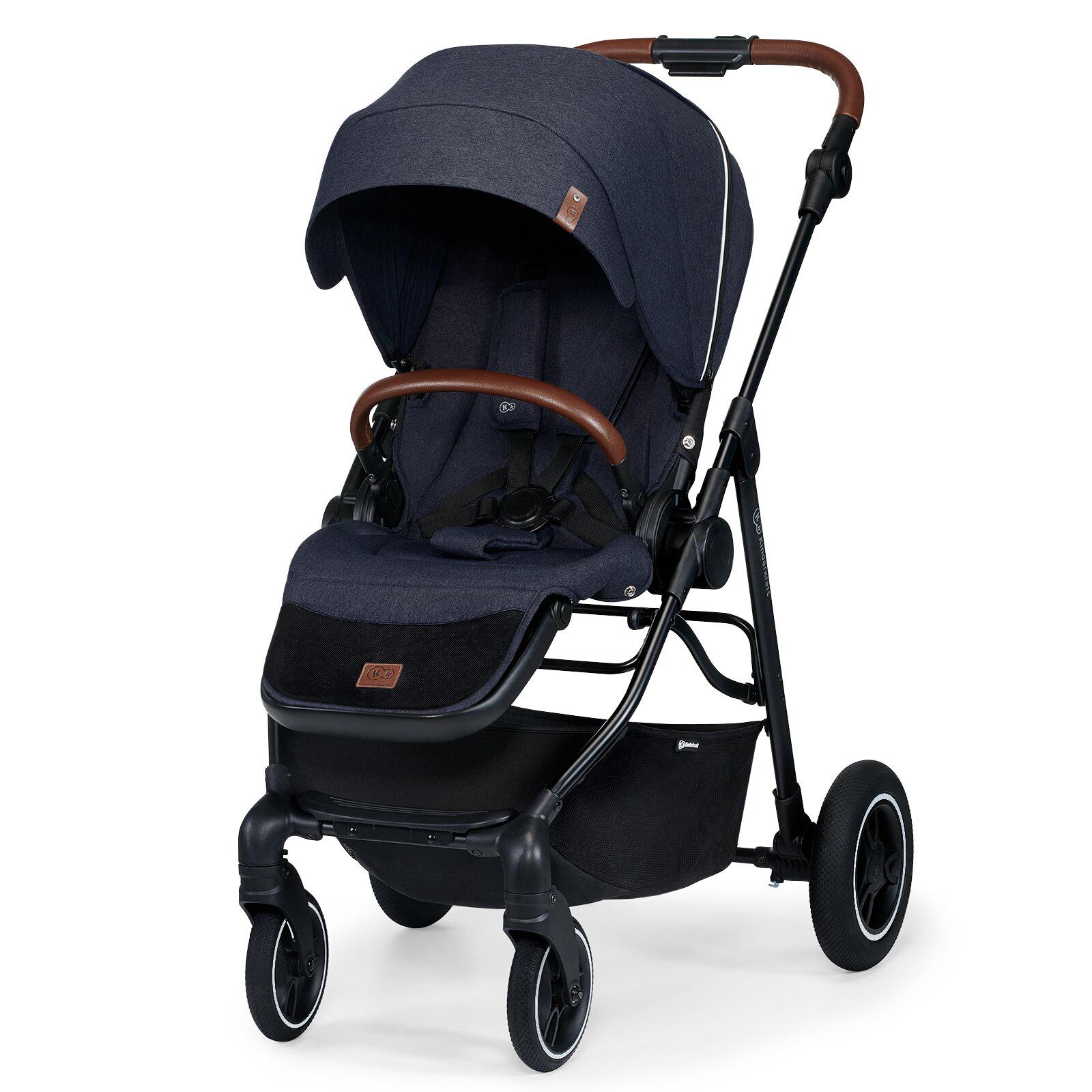 Коляска прогулянкова Kinderkraft All Road Imperial Blue (KKWALRONAV0000)