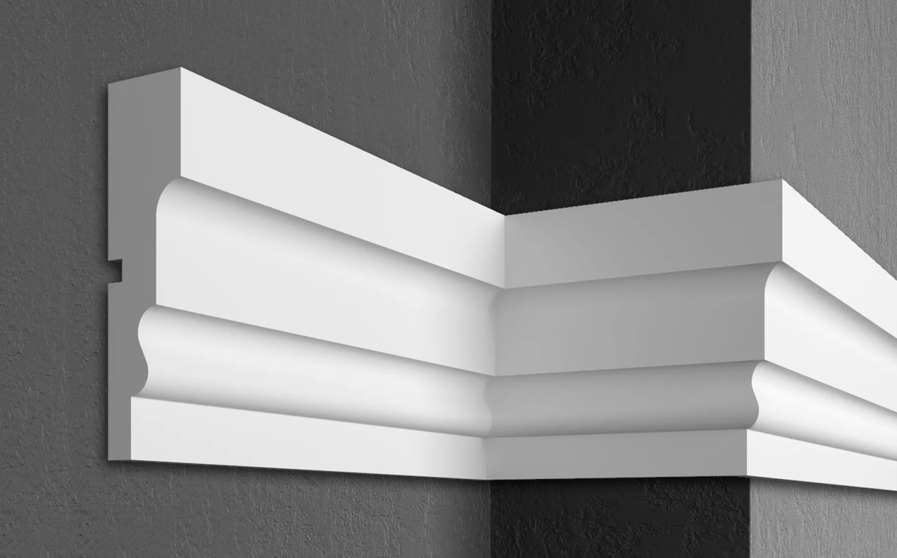 Молдинг фасадний Prestige Decor MC 135 2000 мм (2330132719)