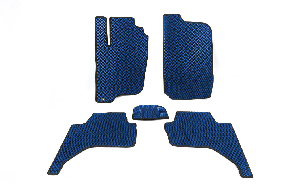 Автоковрики Digital Designs Mitsubishi L200 IV 2006-2015 г. 5 шт. Синий (2117769062)