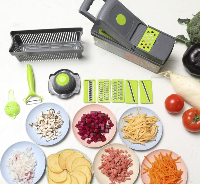 Овощерезка Veggie Slicer 14в1 многофункциональная (VS14IN132) - фото 4