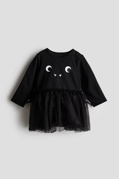 Платье H&M 1239653 86-92 см Черный