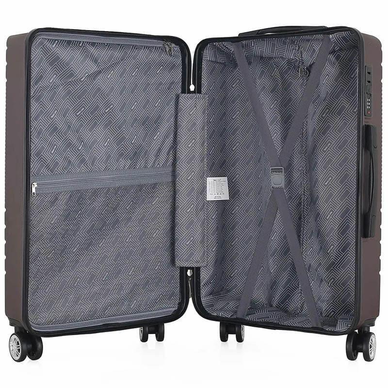 Валіза SEMI LINE 24" M 61 л Brown (DAS302972) - фото 6