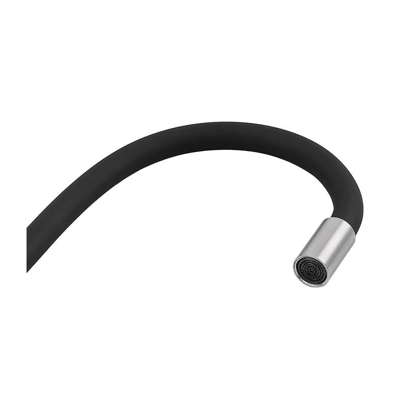 Кран для кухни с гибким шлангом высокий однорычажный Armata SUS-011 нержавеющая сталь Хром (b-CH6480) - фото 3 Кран для кухни с гибким шлангом высокий однорычажный Armata SUS-011 нержавеющая сталь Хром (b-CH6480) - фото 3