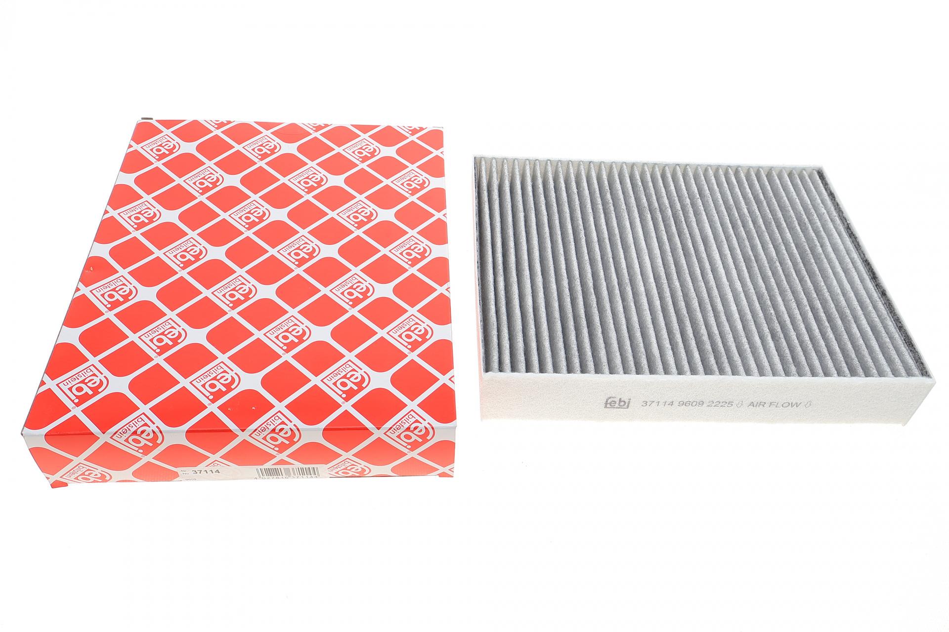 Фильтр салона FEBI BILSTEIN для BMW 3 F30/F80 1,6-4,0D 11- угольный 37114)