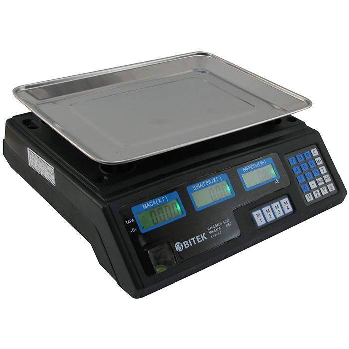 Торговые весы Bitek YZ-208TP до 50 кг Торговые весы Bitek YZ-208TP до 50 кг