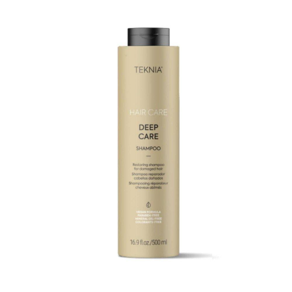 Шампунь восстановительный для поврежденных волос Lakme Teknia Deep Care Shampoo 500 мл