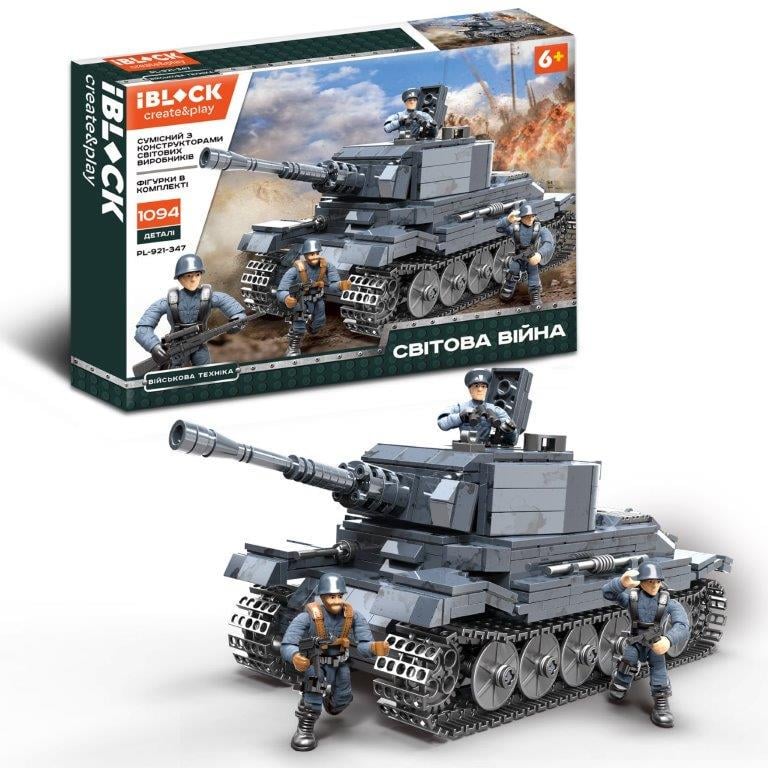Конструктор Iblock Мировая война 1094 деталей (DN-PL-921-347)