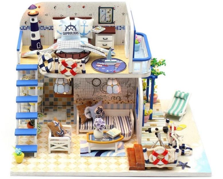 Румбокс DIY Mini house MD 2503 М032 домик с подсветкой (014608)