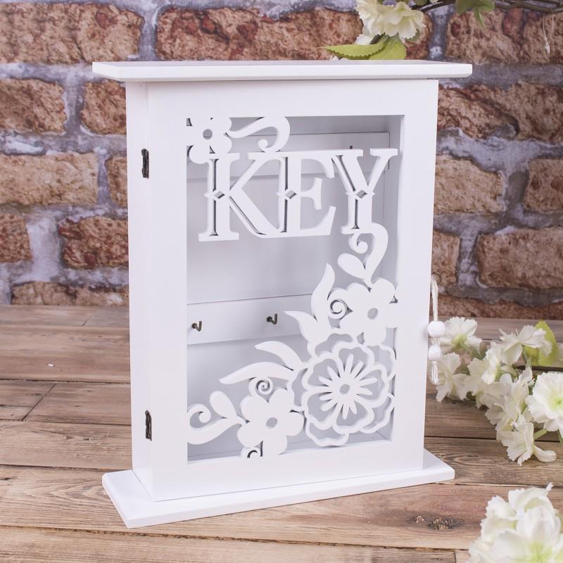 Ключниця KEY прорізна 27x22 см Білий (100293)