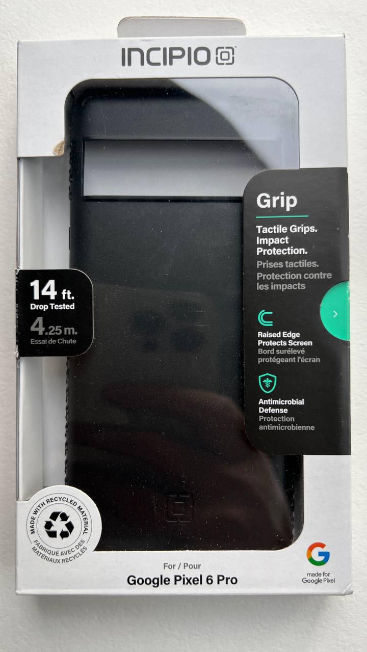 Чохол протиударний Incipio Grip GG-088-BLK для Google Pixel 6 Pro 6.7" Black - фото 7