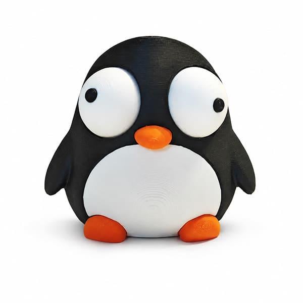 Фигурка интерактивная 3D Пингвин с подвижными глазами (id_4755)
