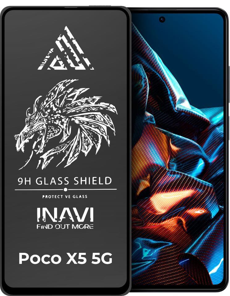 Стекло защитное Inavi Xiaomi Poco X5 5G Full Glue (31230)