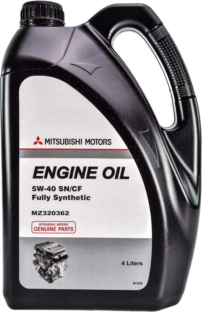 Моторне мастило Mitsubishi Engine Oil 5W-40 4 л - фото 1