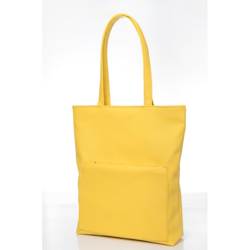 Сумка Sambag Shopper Tote SEN 41x30x10 см Жовтий - фото 1