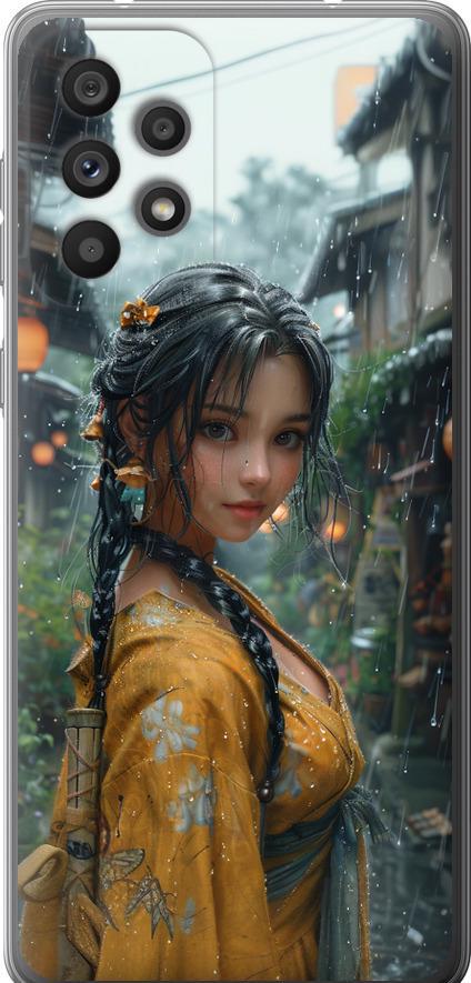 Чехол на Samsung Galaxy A73 A736B Anime-girl (6133u-2586-42517)