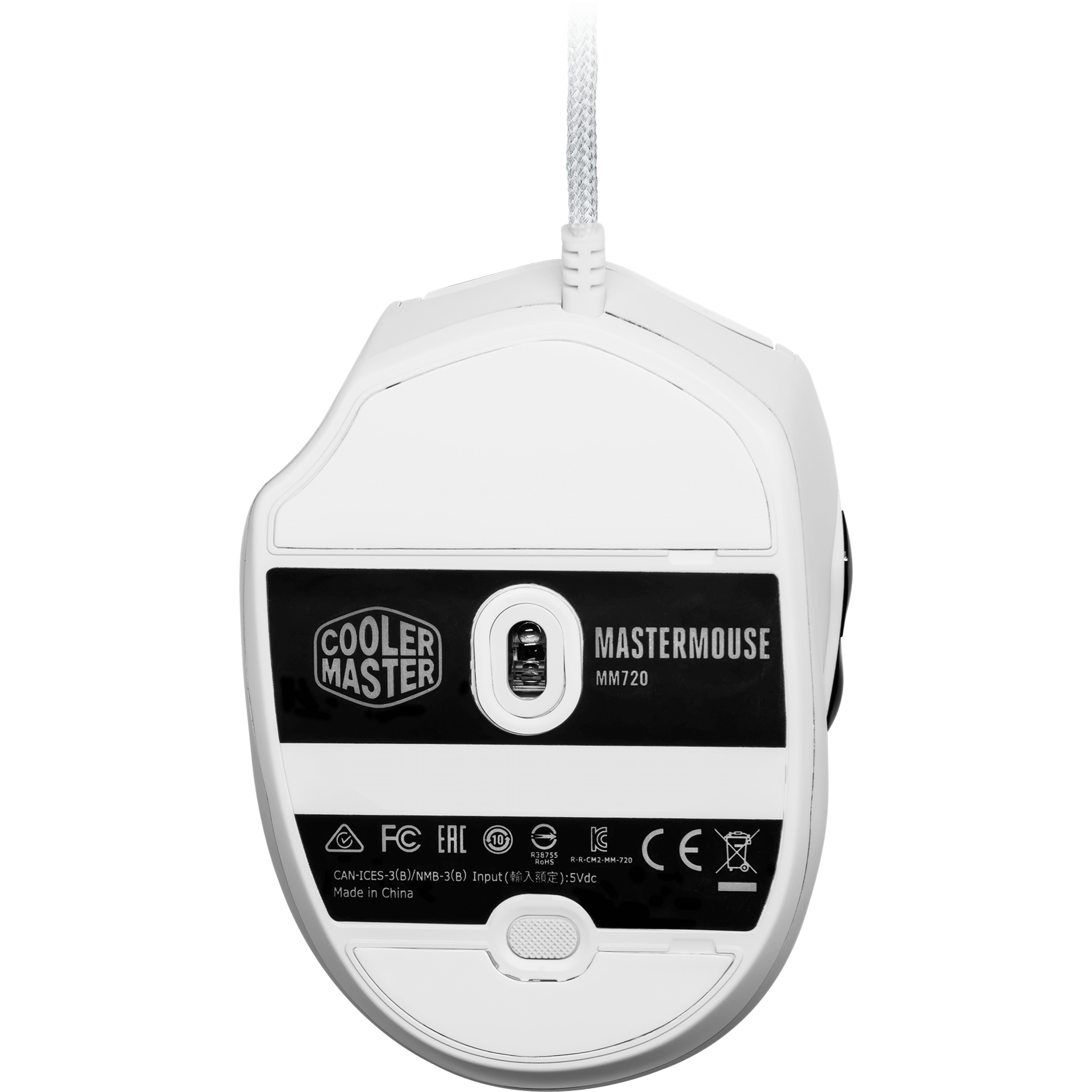 Компьютерная мышка Cooler Master MasterMouse MM720 Matte White (MM-720-WWOL1) - фото 6