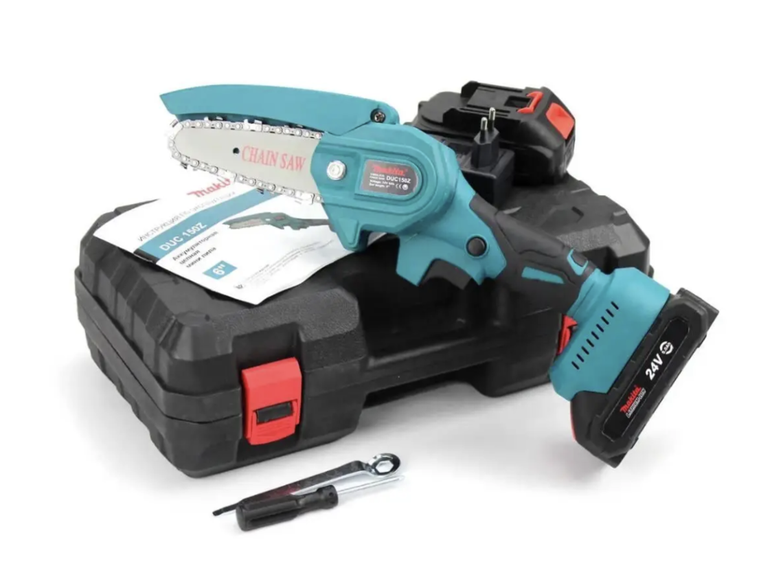 Пила акумуляторна Makita DUC150Z 24 В 5 А г 10 см АКБ (Э01-031-Skla) - фото 3