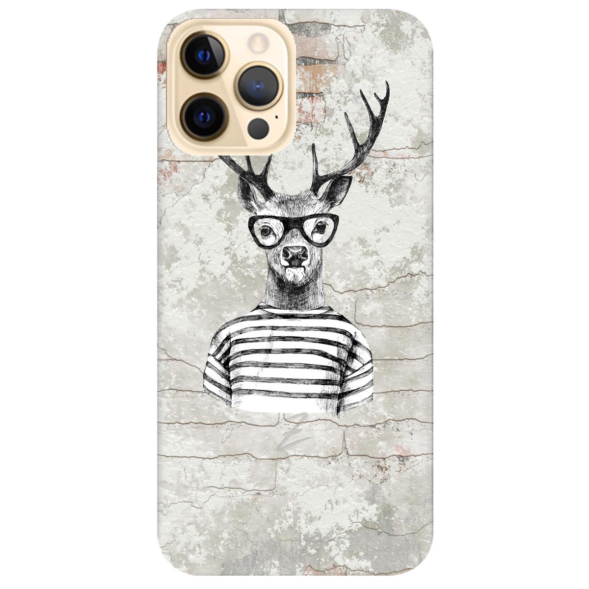 Силиконовый чехол Zorrov для Apple iPhone 12 Pro - Deer (14080040053087165)