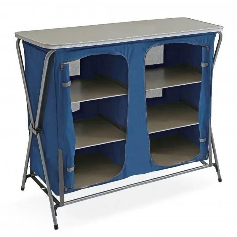 Туристический стол-кухня раскладной Pinguin Kitchen Petrol XL 110х54х90 см (PNG 642.XL)