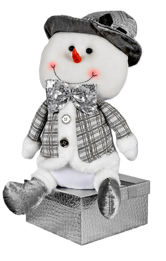 Фигура декоративная Магическо-новогодняя R96537 Santa Snowman в новогоднем наряде 52 см (608196)