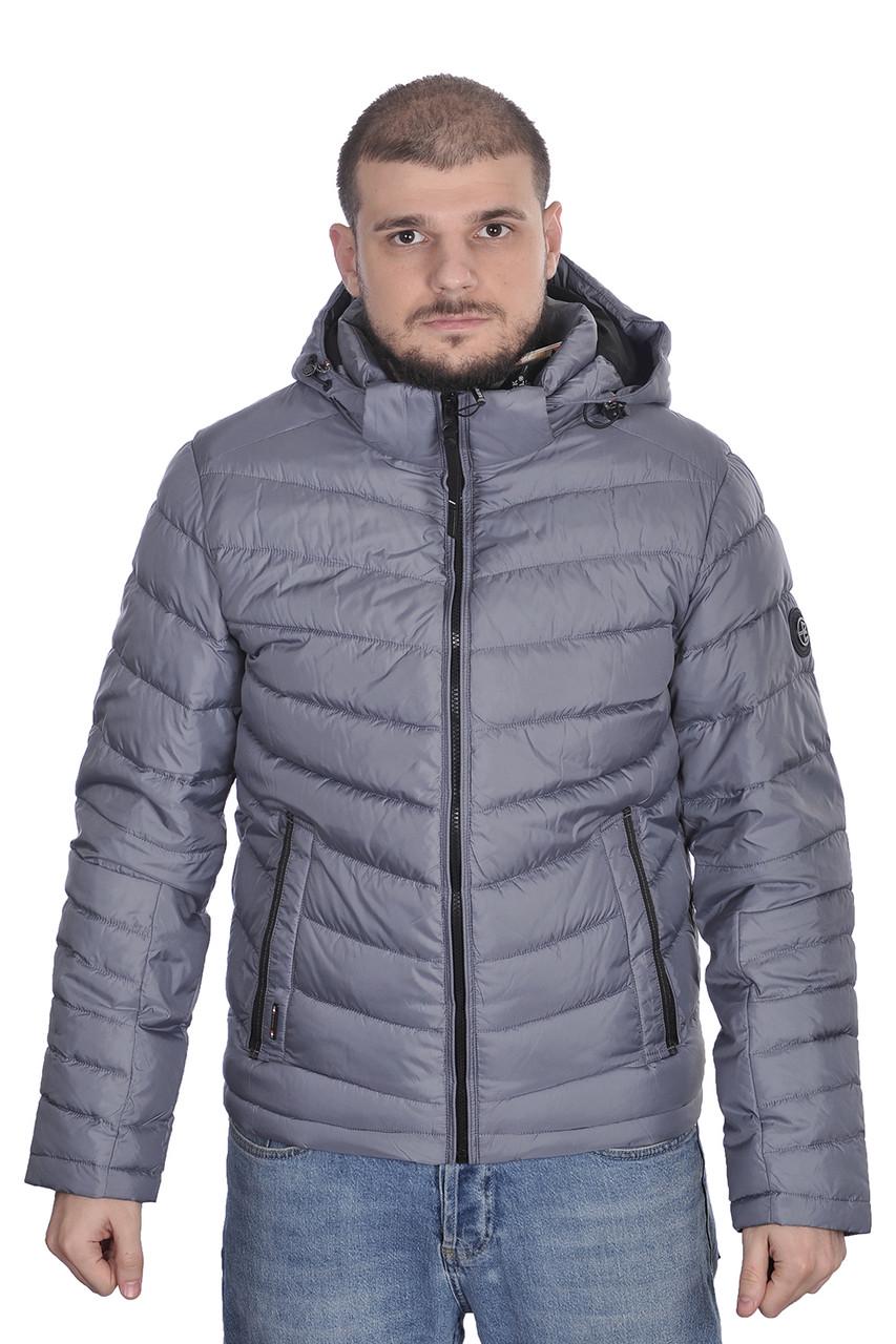 Куртка мужская еврозима Black Vinyl 24-C24-2561CQG XL Серый (24-C24-2561CQG_28_52) - фото 2