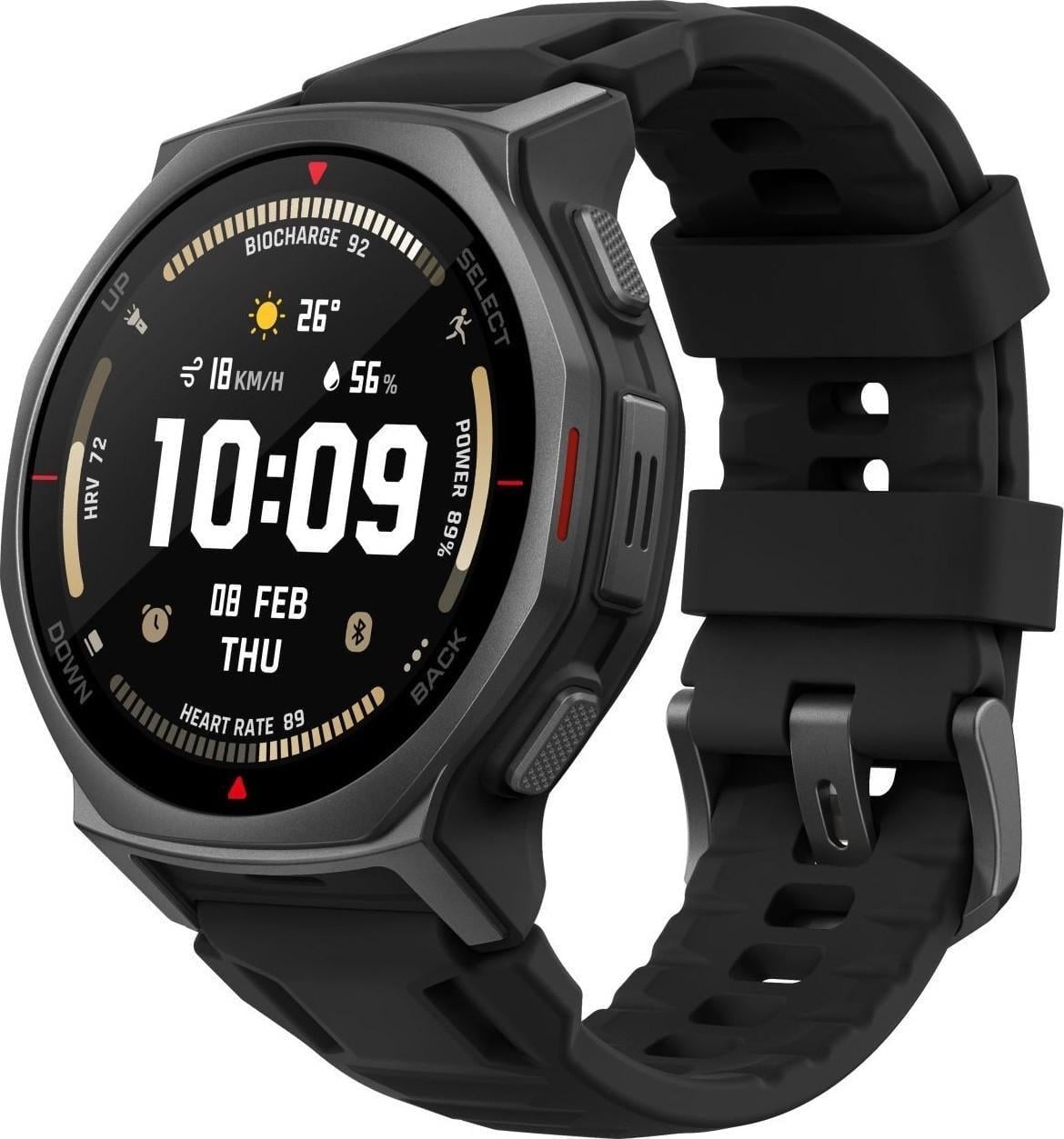 Смарт-годинник захищений Amazfit T-Rex 3 Pro 44 мм Tactical Black (W2549GL5N) Смарт-годинник захищений Amazfit T-Rex 3 Pro 44 мм Tactical Black (W2549GL5N)