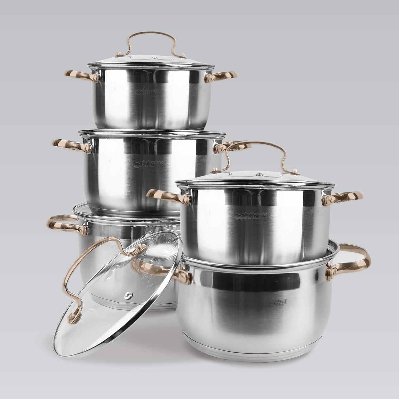 Набор кухонной посуды Maestro 10 пр. (MR-3516-10)