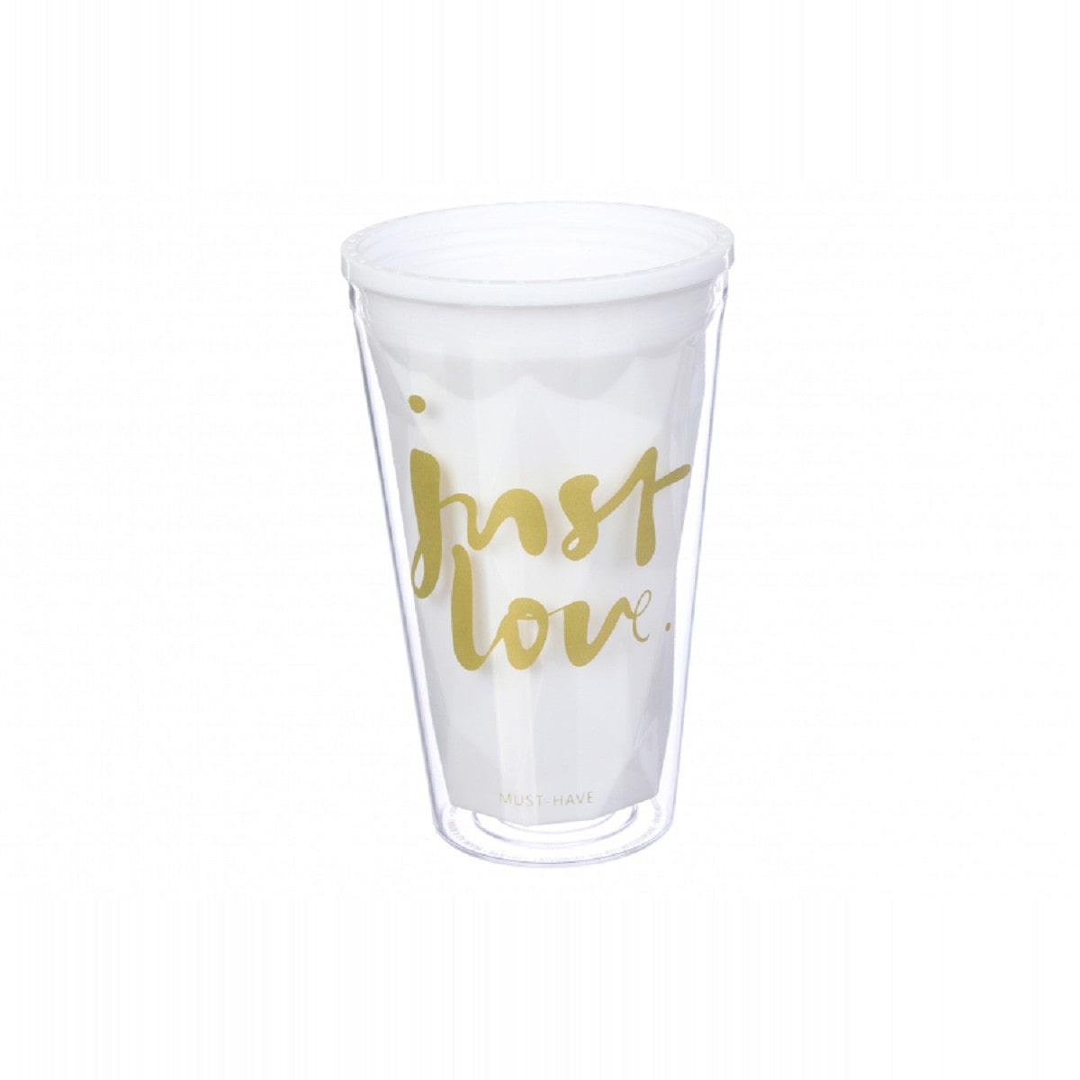 Слаш стакан акриловый с двойными стенками 380 мл (83-16455) - фото 2 Слаш стакан акриловый с двойными стенками 380 мл (83-16455) - фото 2