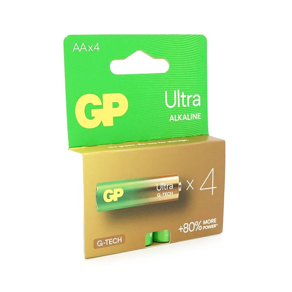 Батарейка GP Ultra 15AU-2UE4 лужна AA 4 шт. (31744)