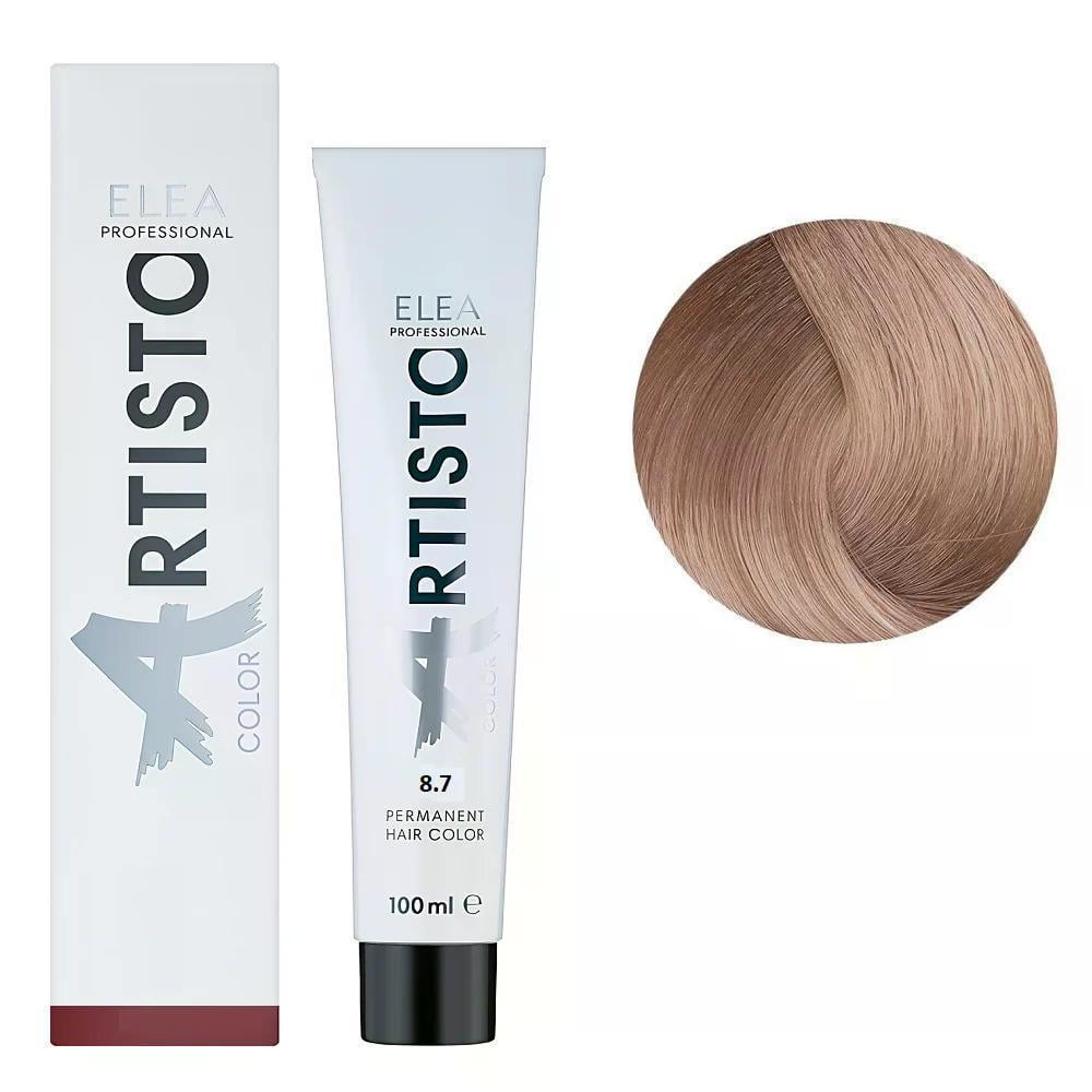 Крем-краска для волос Elea Professional Artisto Color 8.7 Светло-русый коричнево-медный 100 мл