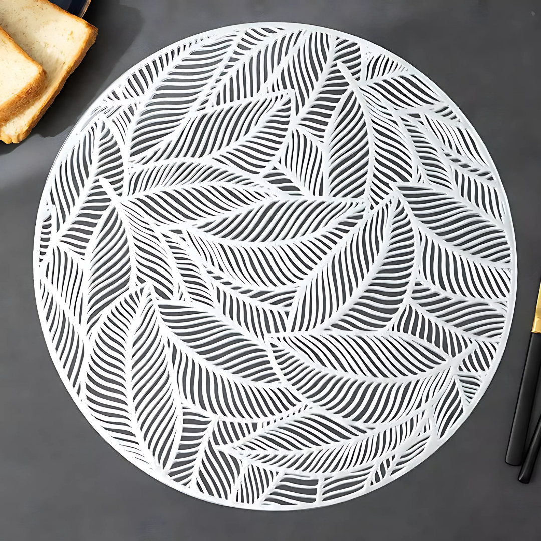 Серветка сервірувальна під гаряче 2 шт. Сріблястий (C038_silver)