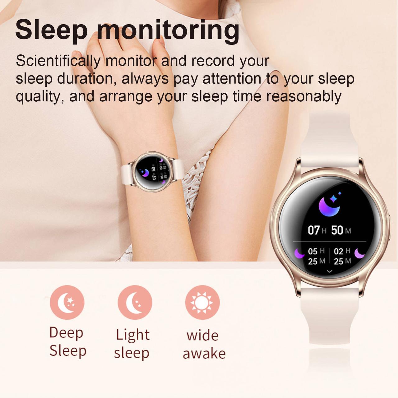 Смарт-часы женские Smart Watch MIRABELLE Android с датчиком сердечного ритма - фото 4