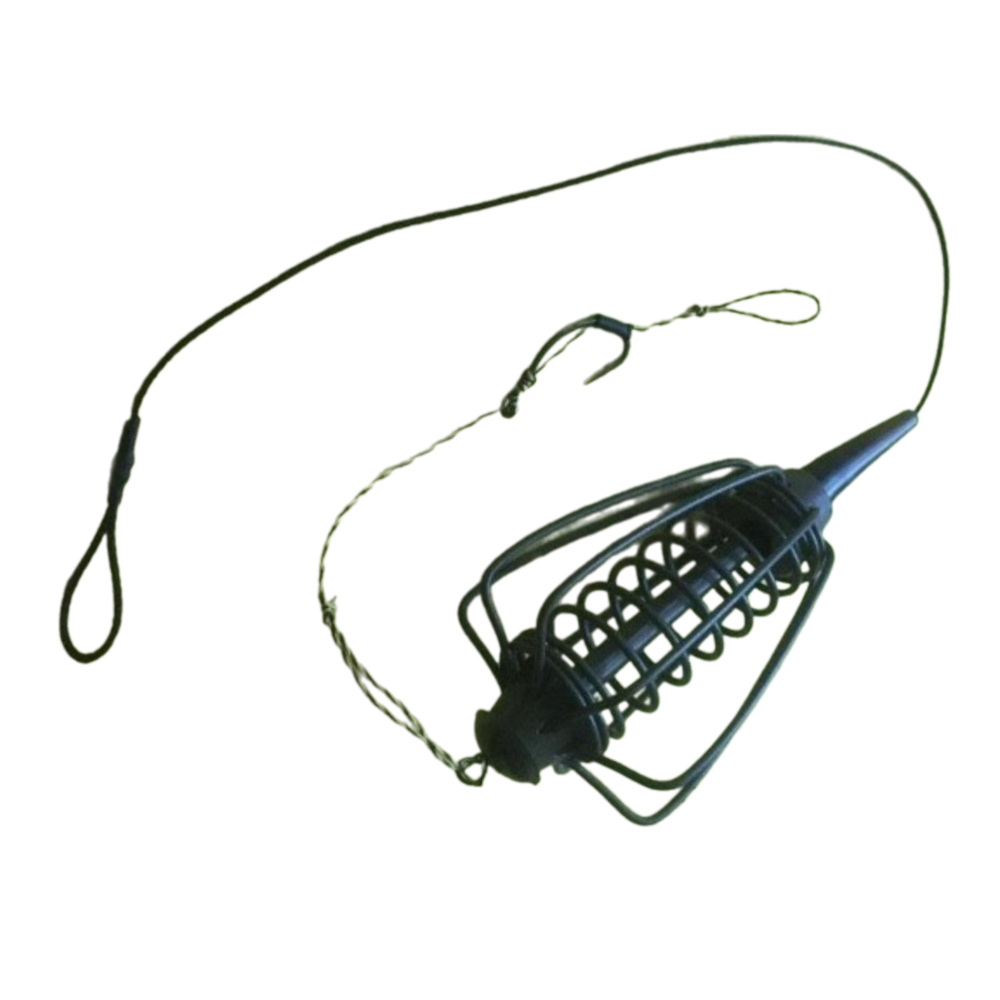 Монтаж короповий Stenson ЛК-68 1 гачка/30 г Зелений (23789769)