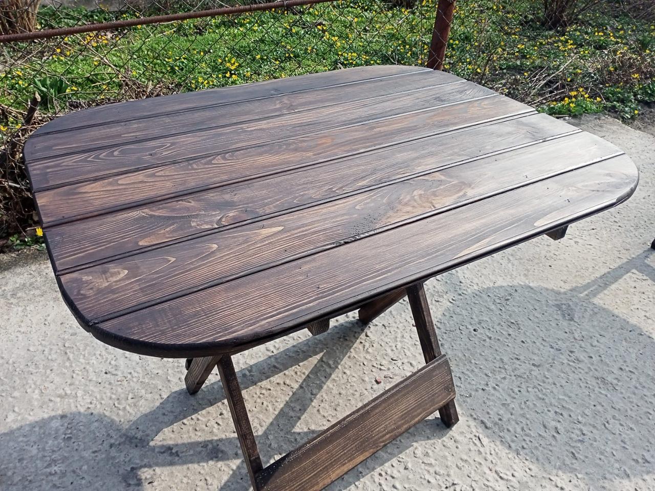 Столик дерев'яний із сосни 60х80 см (25442137) - фото 2 Столик дерев'яний із сосни 60х80 см (25442137) - фото 2