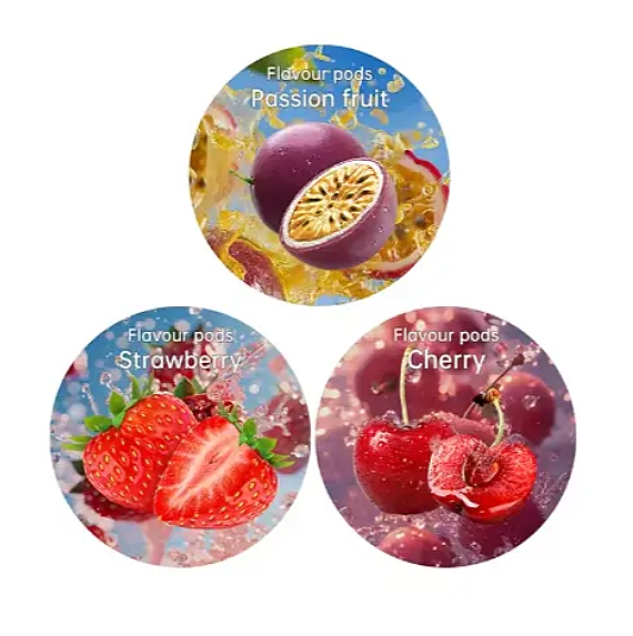 Картриджі-ароматизатори для спортивної пляшки смак Вишня/Полуниця/Маракуйя (2523523653)