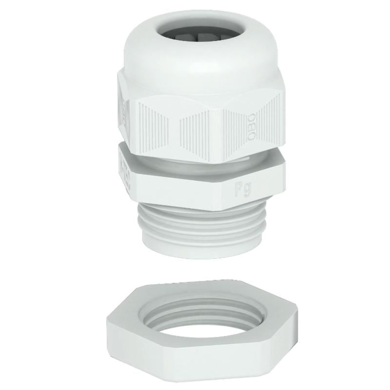 Ввод кабельный OBO Bettermann PG7 IP68 для шкафов с контргайкой/полиамид для отверстий 7 мм кабель max Ø 6,5 мм (2024655)